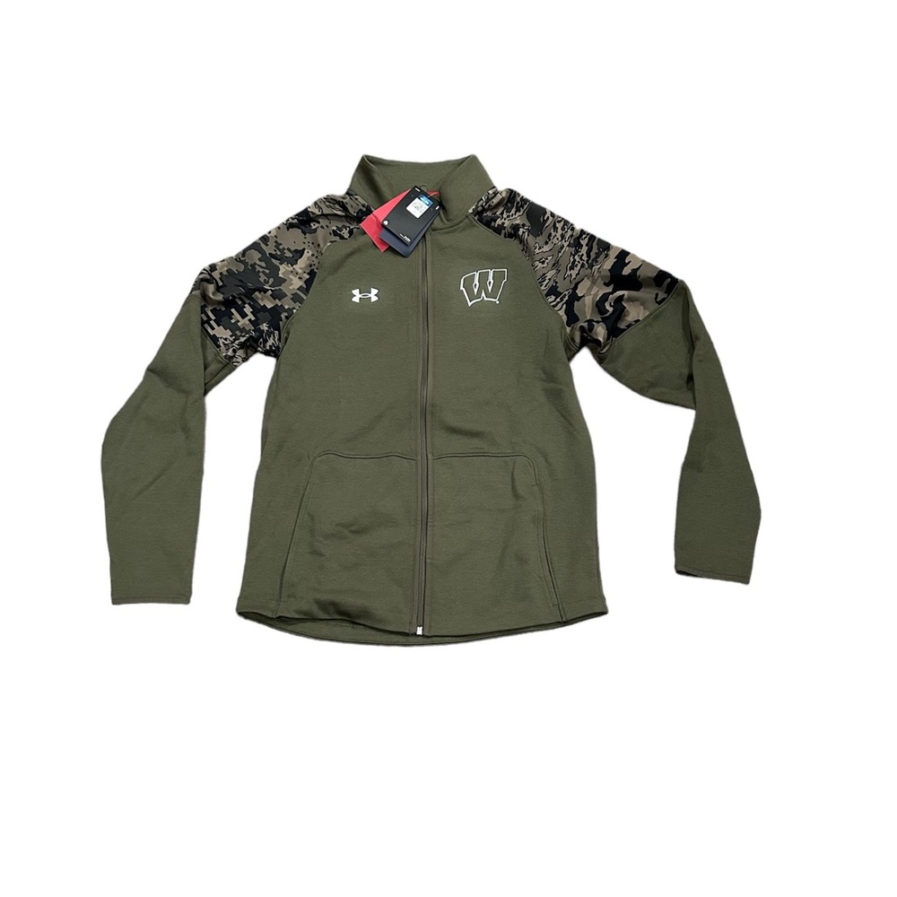 Wisconsin Badgers Under Armour Men’s Freedom Full Zip Up Jacket